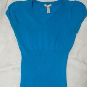 Ambiance Apparel Blue Tunic